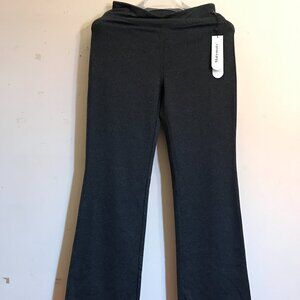 NWT Matymats Stretch Bootcut Yoga Athletic pants Charcoal Grey Women's size S